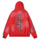 Hellstar Studios Washed Distressed Hoodie